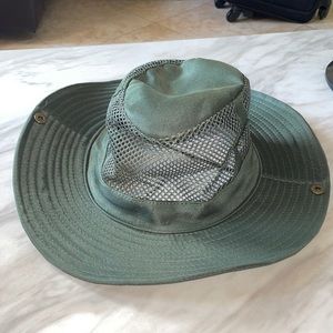 Safari sun safe outdoor navy hat